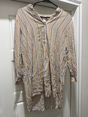 Striped Button Down DRESS